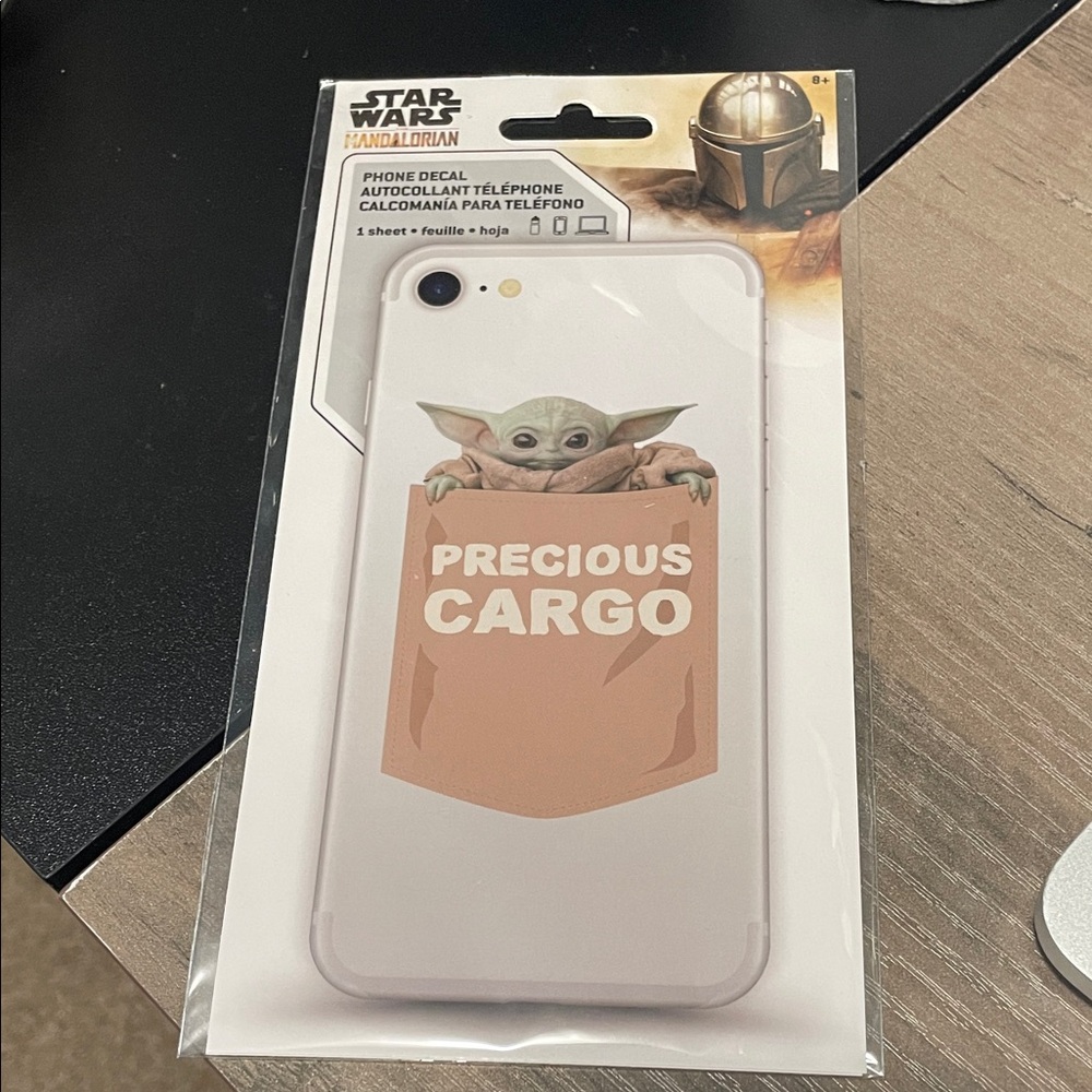 Star Wars Baby Yoda Phone Decal